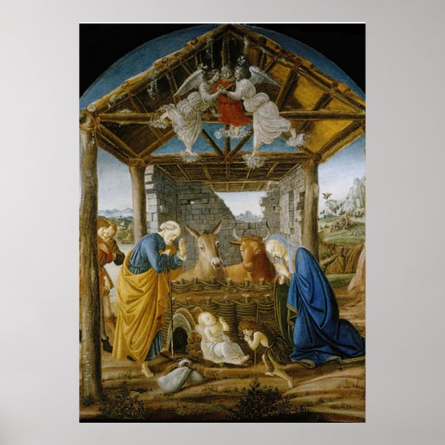 Botticelli Nativity Poster (Front)