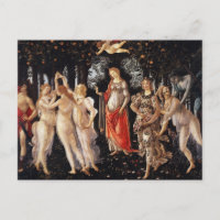 Botticelli Primavera Postcard