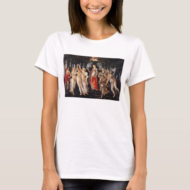 Botticelli Primavera T-shirt (Front)