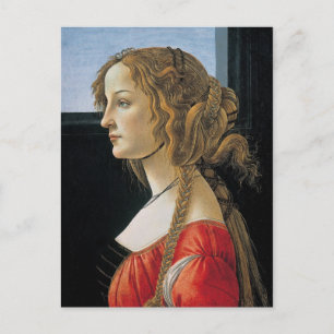 Botticelli Renaissance Painting Postcard