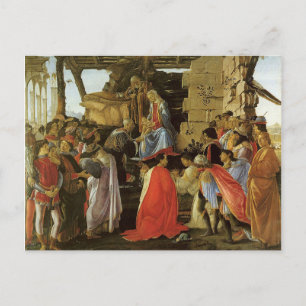 Botticelli Renaissance Painting Postcard