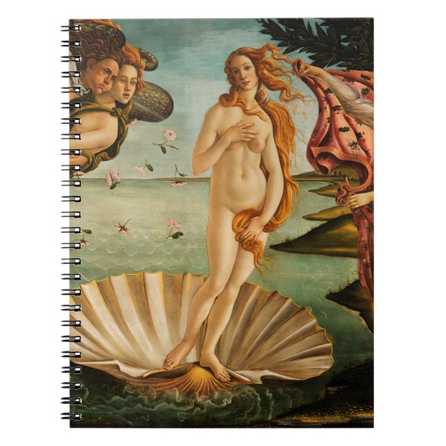 Botticelli’s Birth of Venus Notebook (Front)