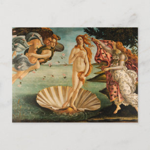 Botticelli’s Birth of Venus Postcard
