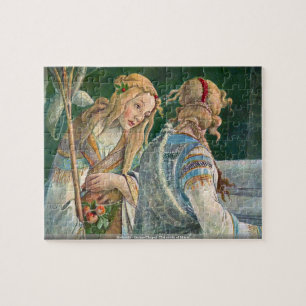 Botticelli - Sistine Chapel -The youth of Moses pu Jigsaw Puzzle
