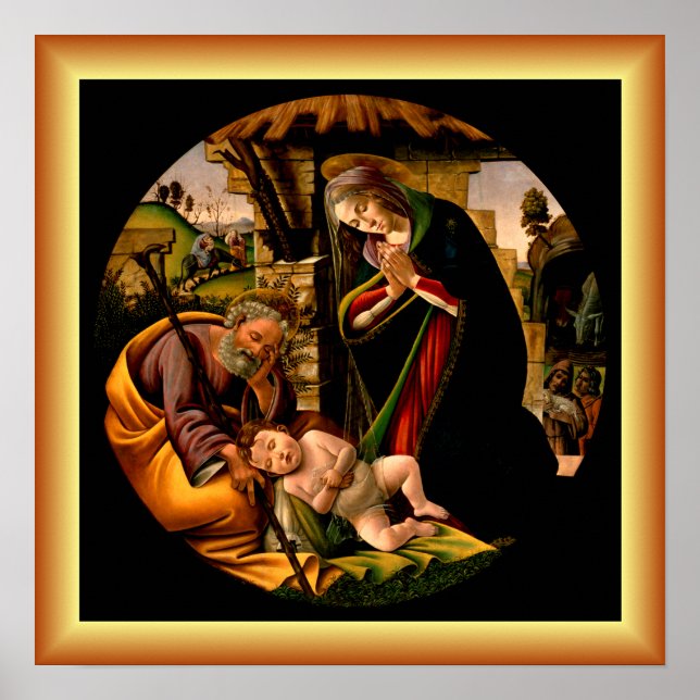 Botticelli: The Adoration of the Christ Child ~ Poster (Front)