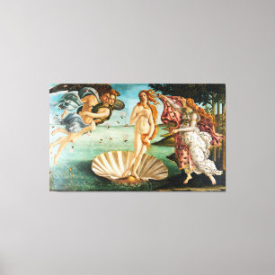 BOTTICELLI- The birth of Venus 1483 Canvas Print