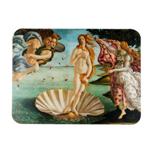 BOTTICELLI - The birth of Venus 1483 Magnet