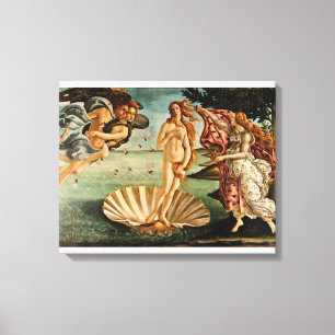 Botticelli - The Birth Of Venus Canvas Print