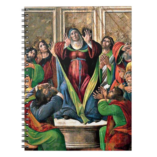 Botticelli - The Descent of the Holy Ghost Notebook (Front)