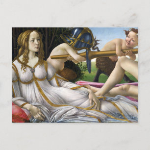 Botticelli Venus et Mars Carte postale