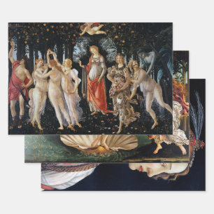 Botticelli Wrapping Paper Sheet