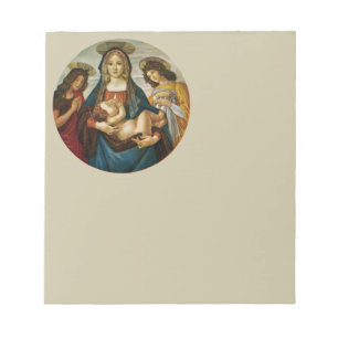 Botticelli's Madonna And Child Notepad