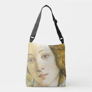 Botticelli's Venus digital art print Crossbody Bag