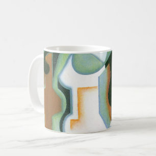 Bottle and Fruit Dish by Juan Gris, Vintage Cubism Coffee Mug