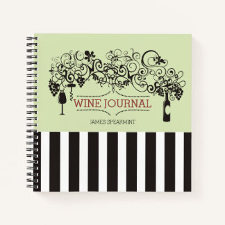 Bottle corkscrew homemade wine tasting journal