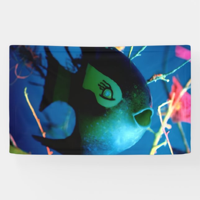 Bottle Fish jGibney The Museum Zazzle Banner (Horizontal)