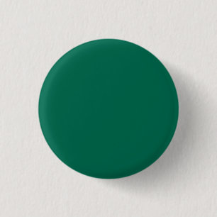 Bottle green (solid colour) 1 inch round button