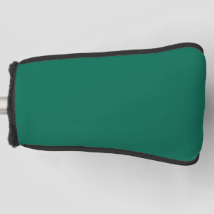 Bottle green (solid colour) golf head cover