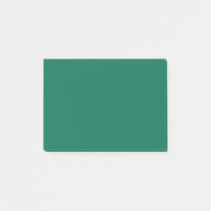 Bottle Green Solid Colour Post-it Notes