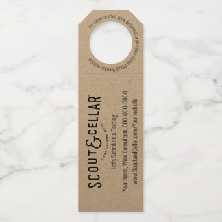 Bottle Hanger Tags