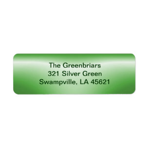 Bottle Neck green ~ label