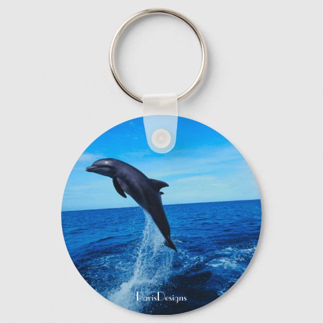 Bottle nose dolphin keychain (Front)