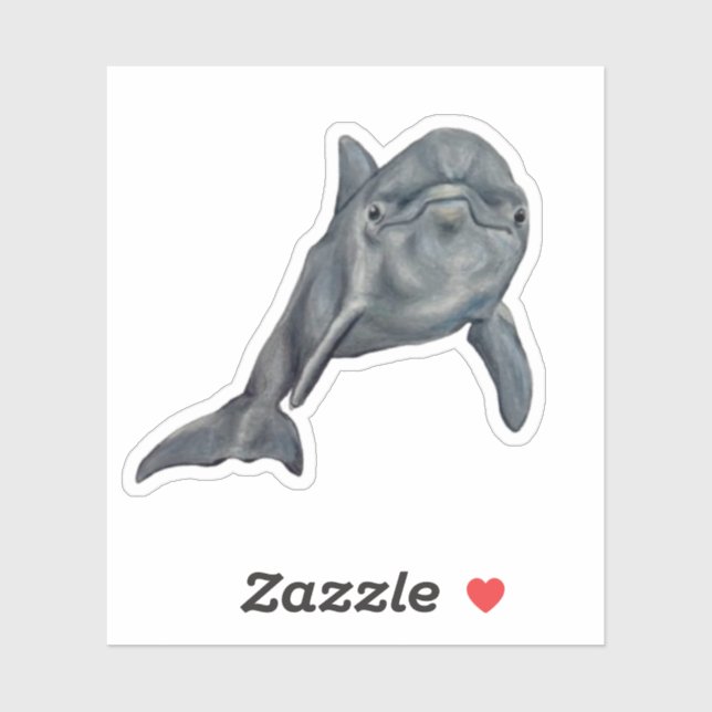 Bottle Nose Dolphin sticker (Sheet)
