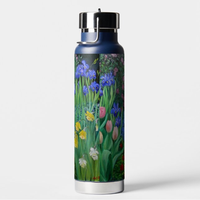 bottle of water with my private garden (Right)