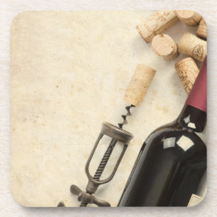 Bottle of Wine Coaster
