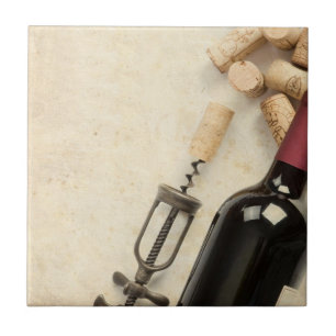 Bottle of Wine Tile