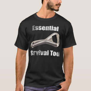 "Bottle Opener" Full Front Dark T-Shirt