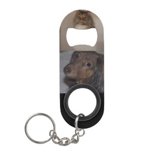 Bottle Opener-Key Chain, dogs and cats Keychain Bottle Opener