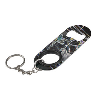 Bottle opener key ring keychain bottle opener