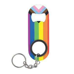 Bottle Opener - LGBTQIA+ Flag Keychain Bottle Opener