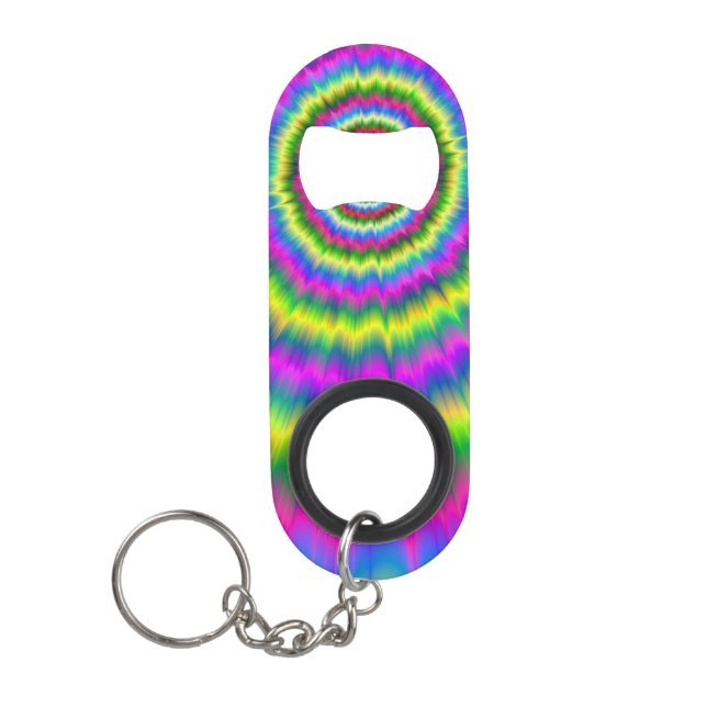 Bottle Opener  Neon Explosion Mini Bottle Opener (Front)