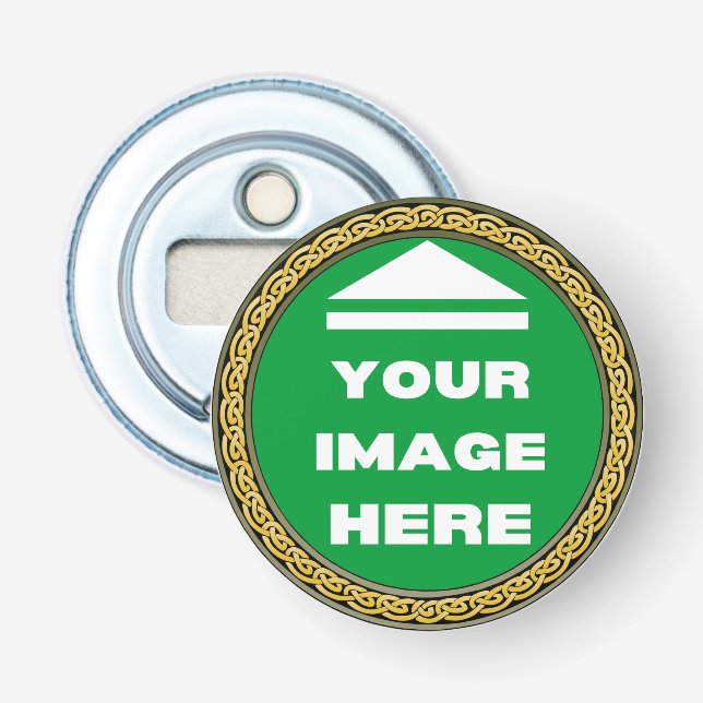 Bottle Opener - Personalized - Add Image / Text (Front)