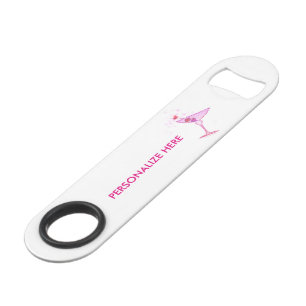 BOTTLE OPENER - PINK MARTINI BAR KEY