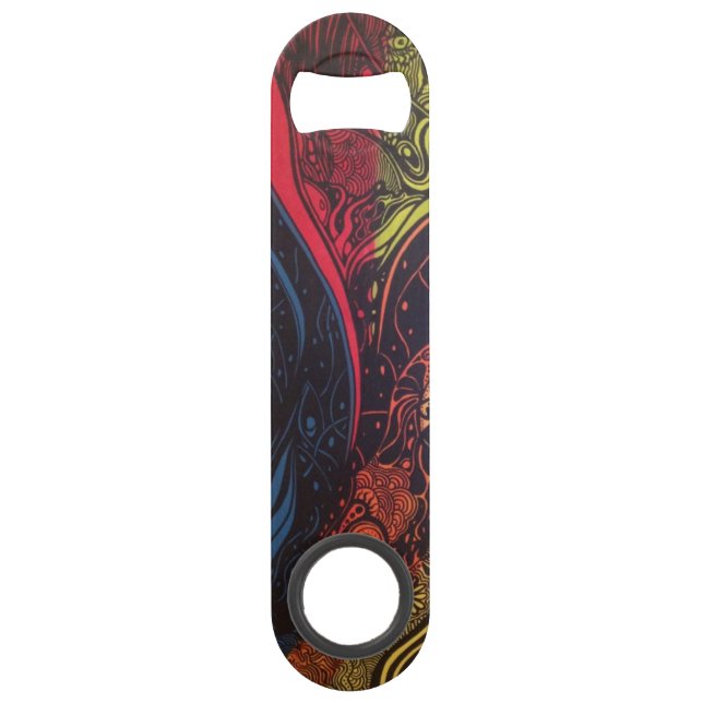 Bottle opener speed bottle opener (Back)