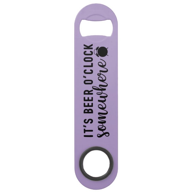 Bottle Opener with a Quote (Customisable) Bar Key (Front)