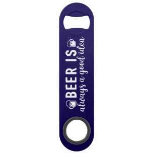 Bottle Opener with a Quote (Customisable) Bar Key