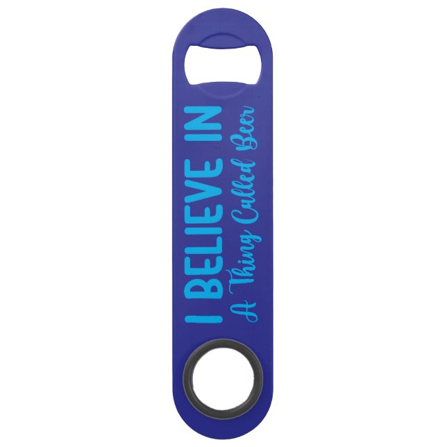Bottle Opener with a Quote (Customisable) Bar Key (Front)