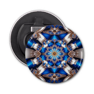 Bottle opener with Argentinian Colours Design