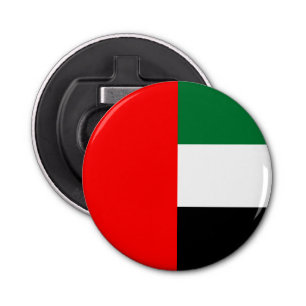 Bottle opener with Flag of UAE