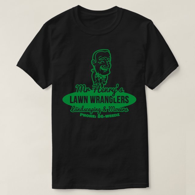 Bottle Rocket Lawn Wranglers T-Shirt (Design Front)