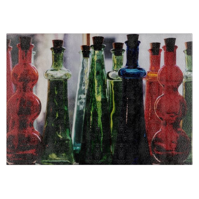 Bottled Spectrum Cutting Board (Front)