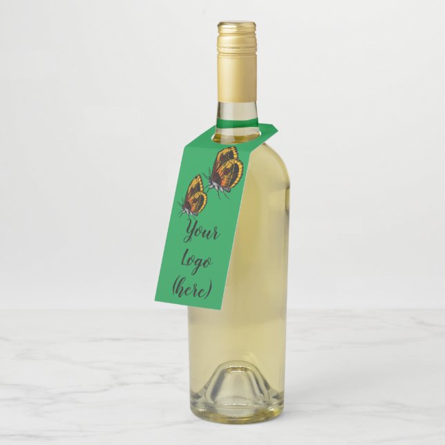 #BottleHangerTags #WineTagsForBottles #BottleTag Bottle Tag (Angled)