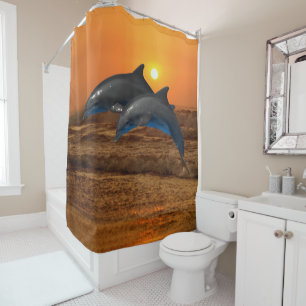 Bottlenose Dolphin at Sunset