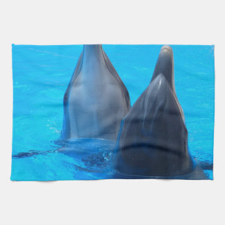 bottlenose dolphin fish marine ocean under water kitchen towel