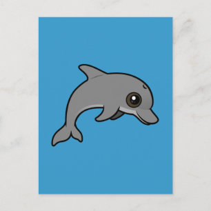 Bottlenose Dolphin Postcard