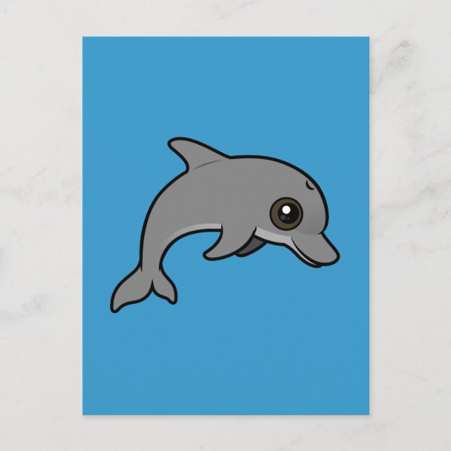 Bottlenose Dolphin Postcard (Front)